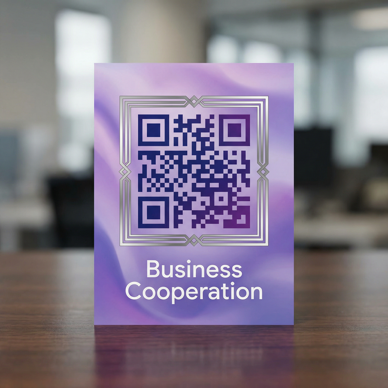 裸贷视频商务二维码